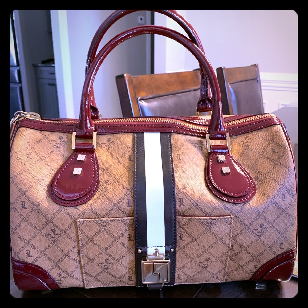 Never used large  L.A.M.B. handbag